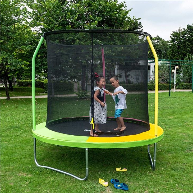 Tấm bạt lò xo 8FT với lưới an toàn