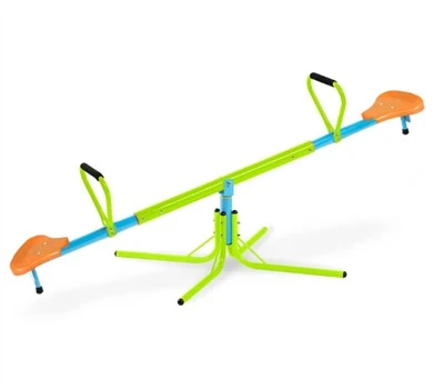 2 ghế nhựa kéo căng Teeter Totter